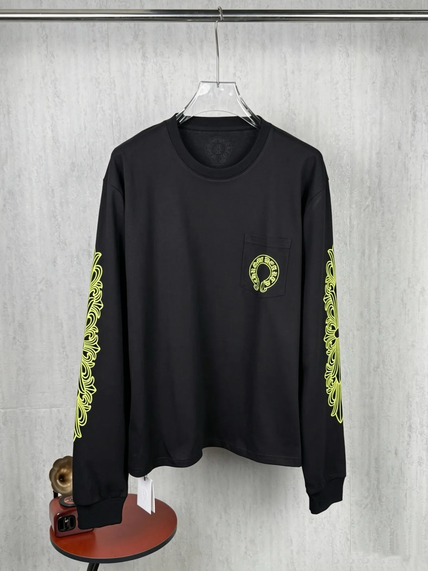 # Chrome Hearts Green Black T ，blackpink 。 Black ， 。 ， 3 Quality ， ， Versatile Quality : Black Size：S M L